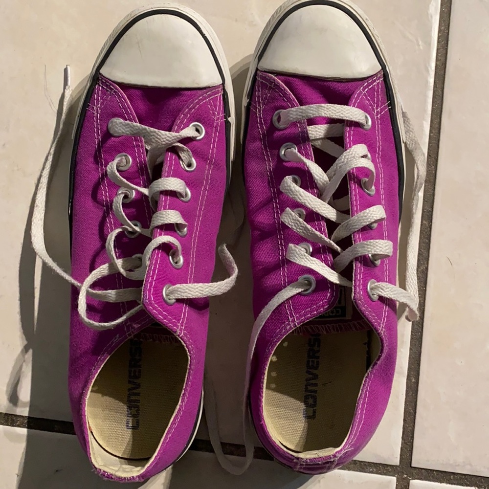 Purple Converse